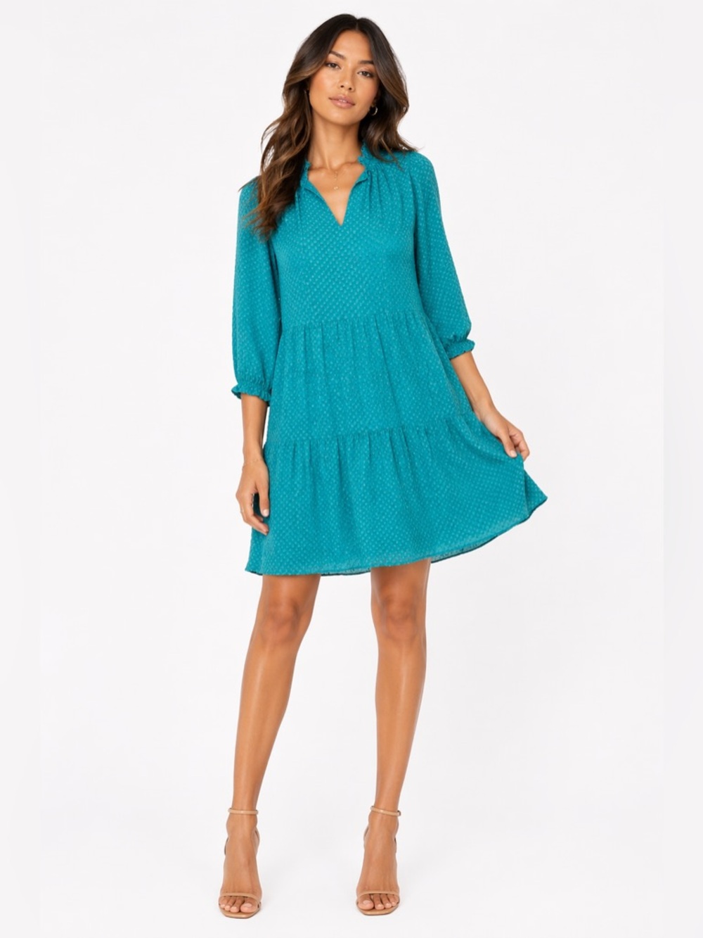 NWT Nannette Lepore Size 10 Teal‎ Women's Dress